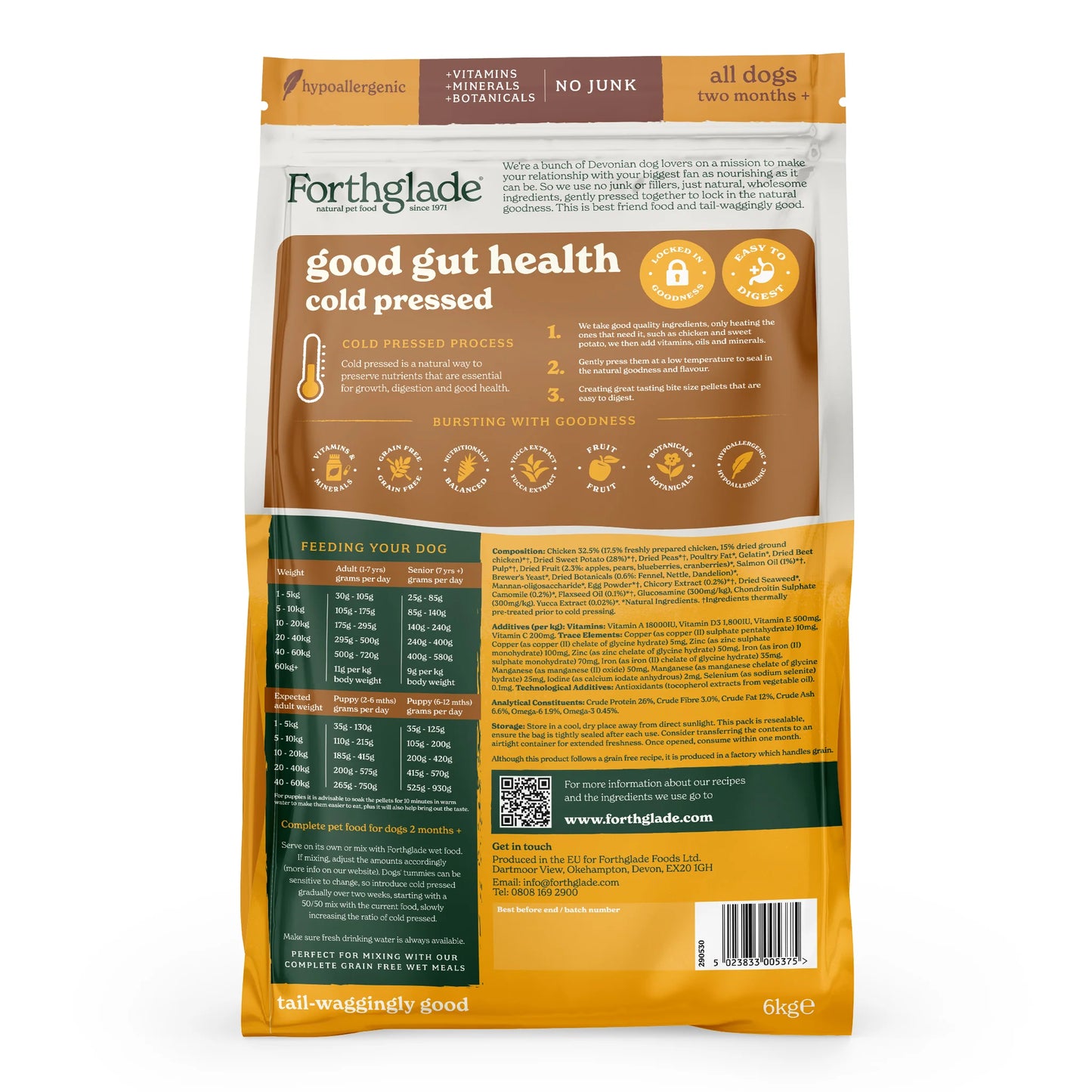 Cold Pressed Chicken Dry Dog Food