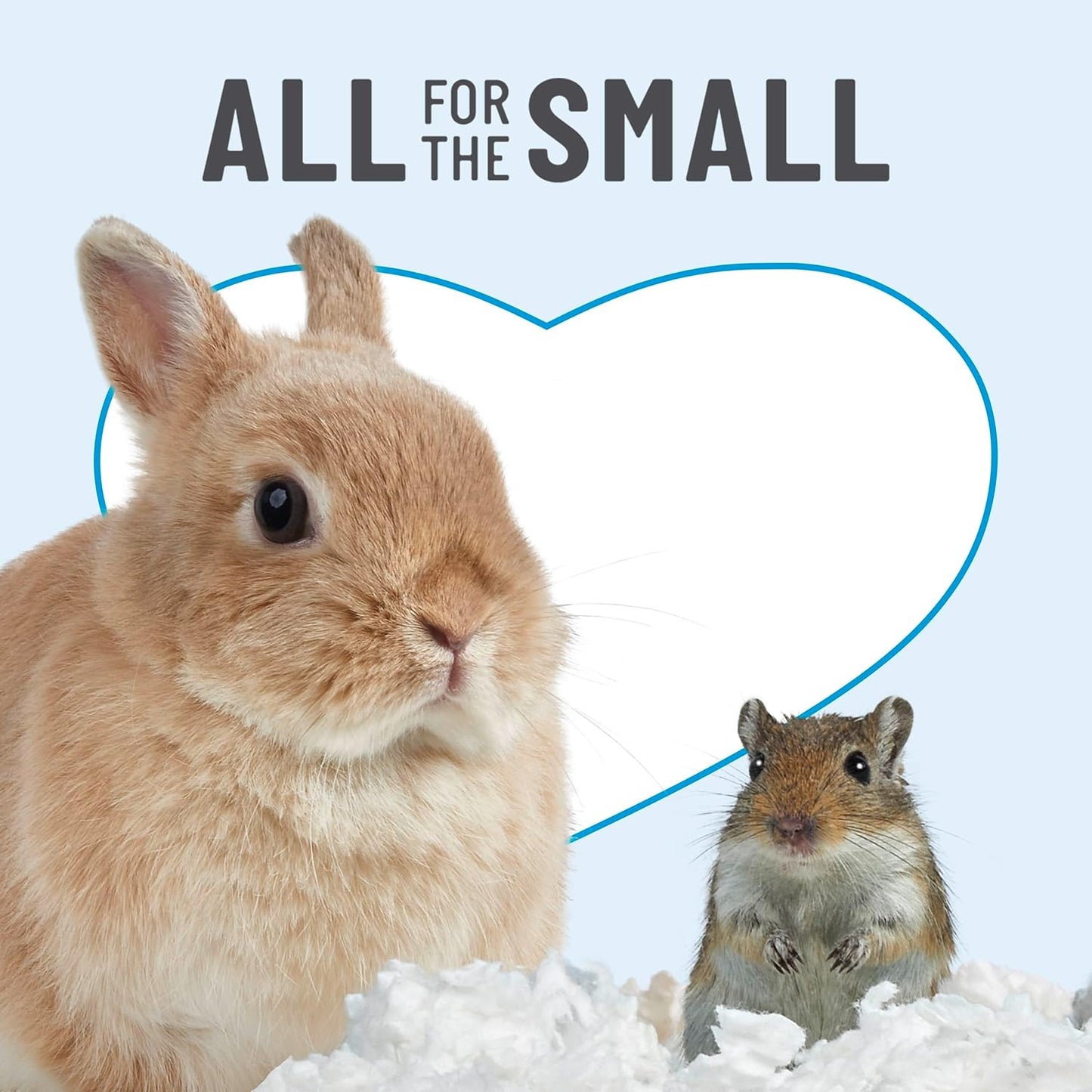 Clean & Cozy White Paper Bedding, Made for Small Animals, 49.2 Liters