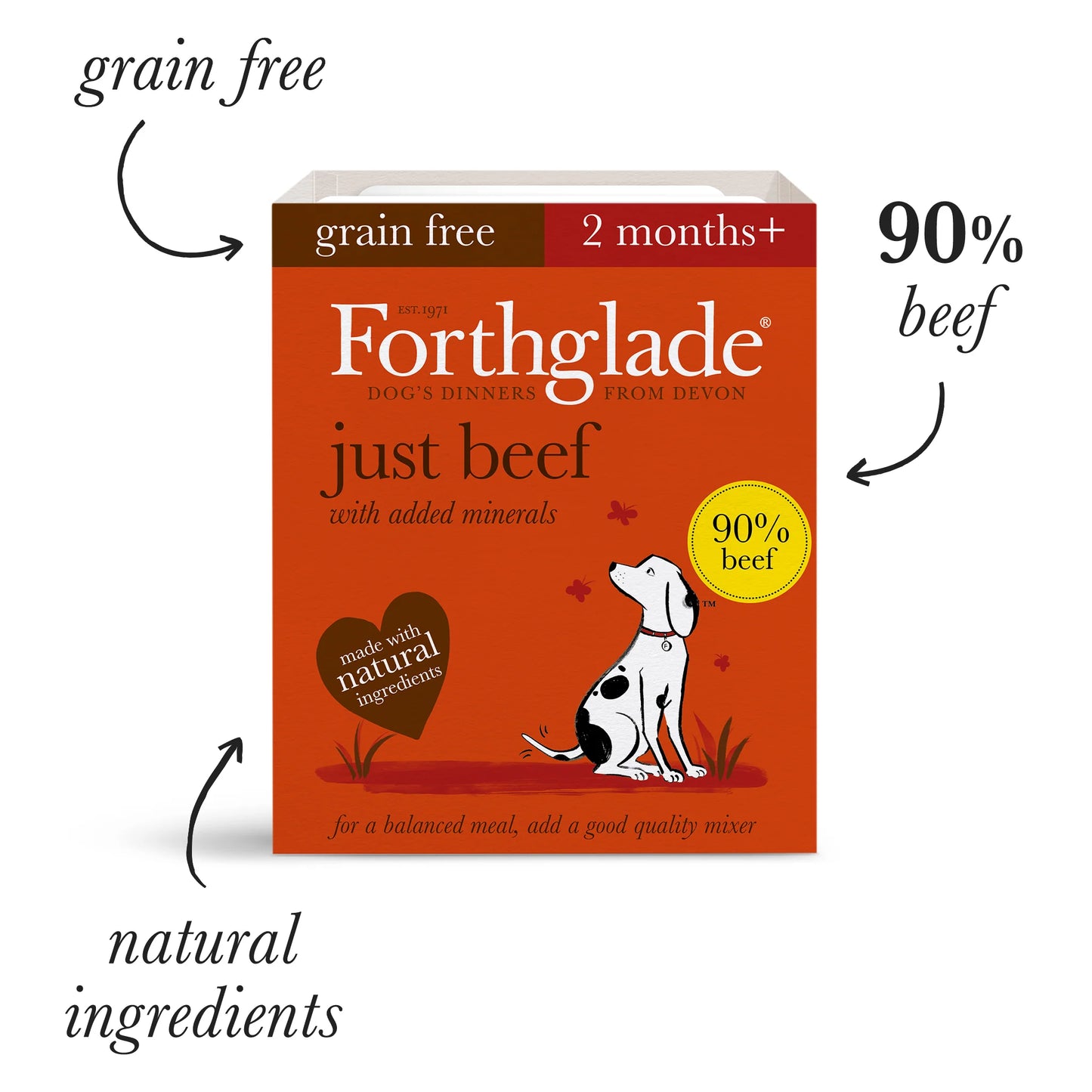 Just Chicken, Lamb & Beef Wet Dog Food Variety Pack