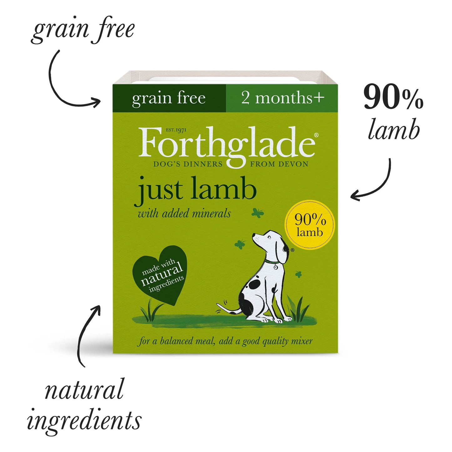Just Chicken, Lamb & Beef Wet Dog Food Variety Pack