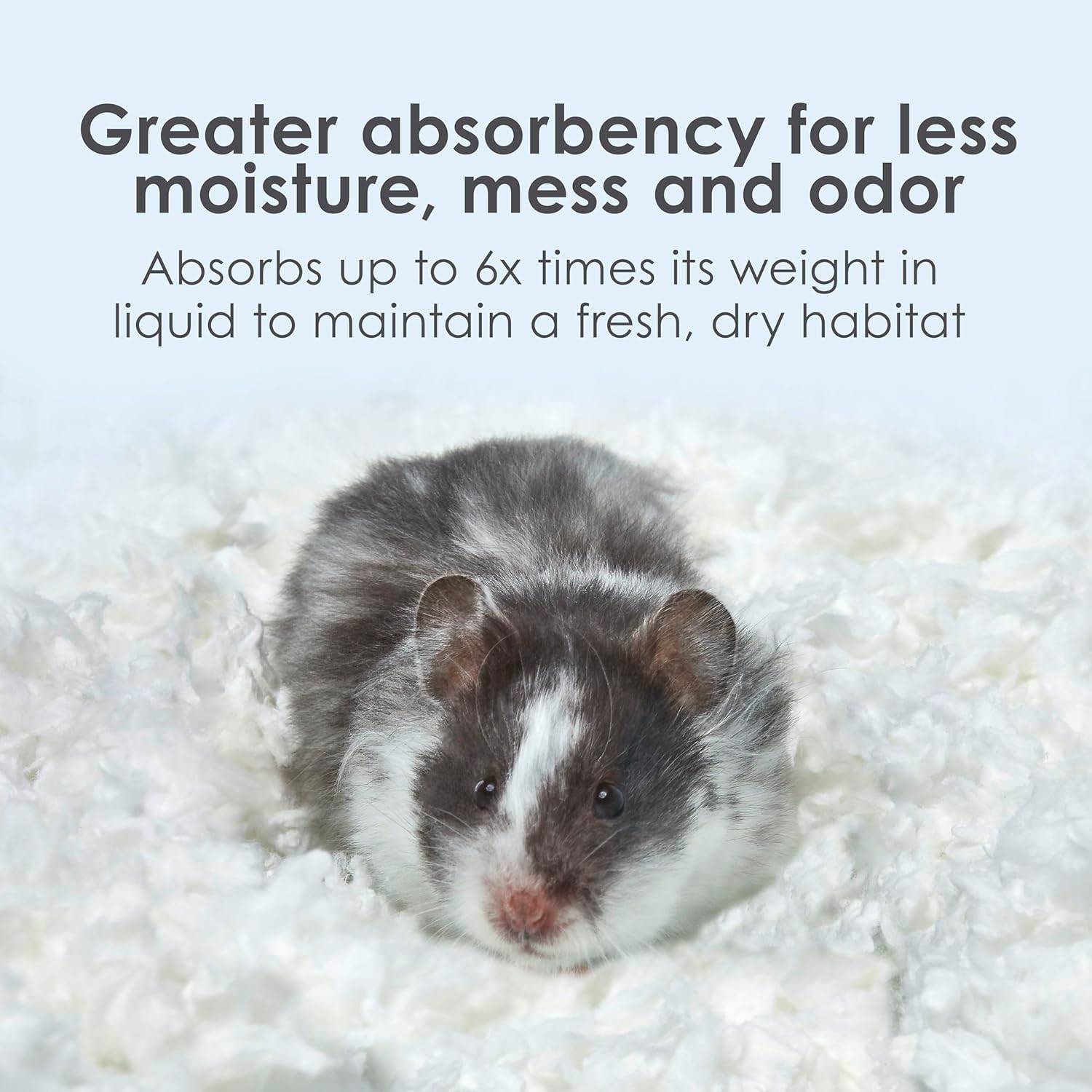 Clean & Cozy White Paper Bedding, Made for Small Animals, 49.2 Liters